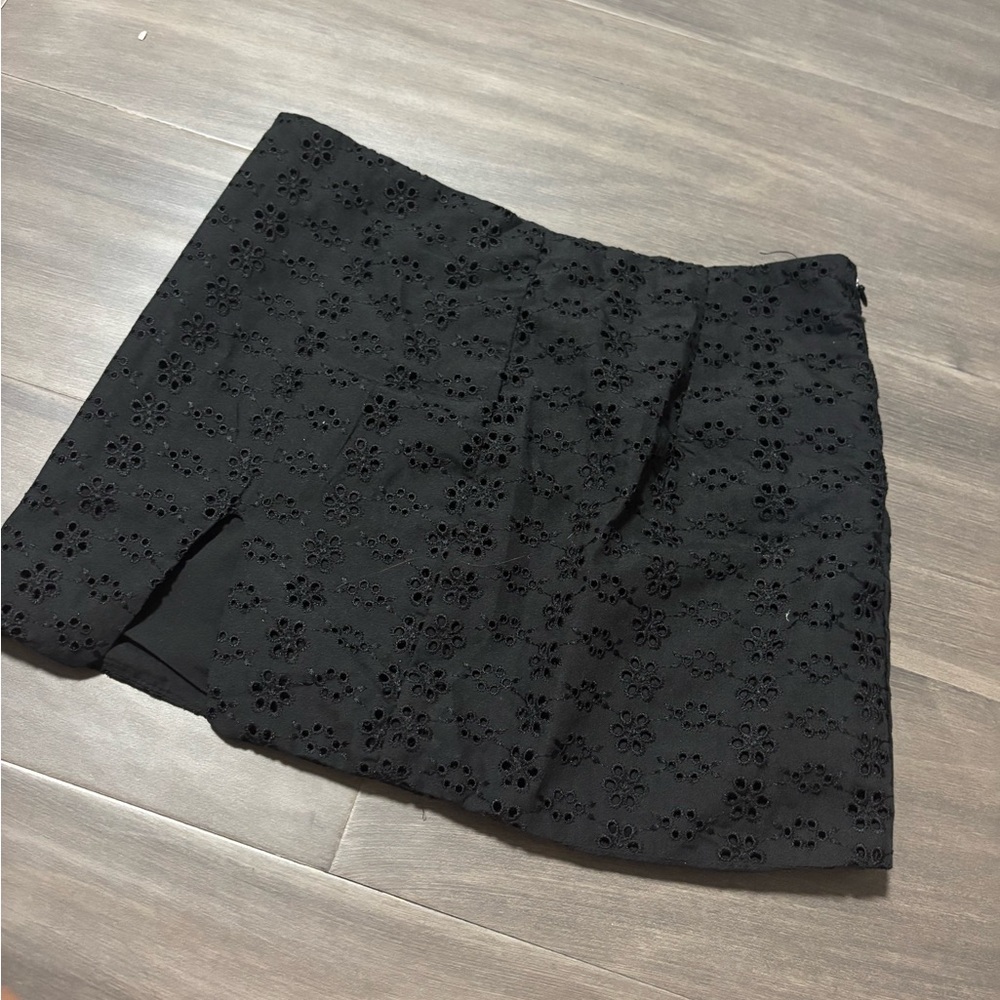 Elegant Black Lace Women skirt